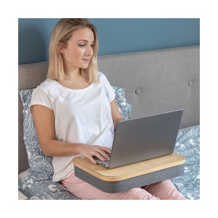 Bureau Portatif avec Plateau de Rangement Larage InnovaGoods