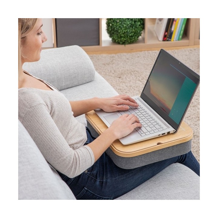 Bureau Portatif avec Plateau de Rangement Larage InnovaGoods