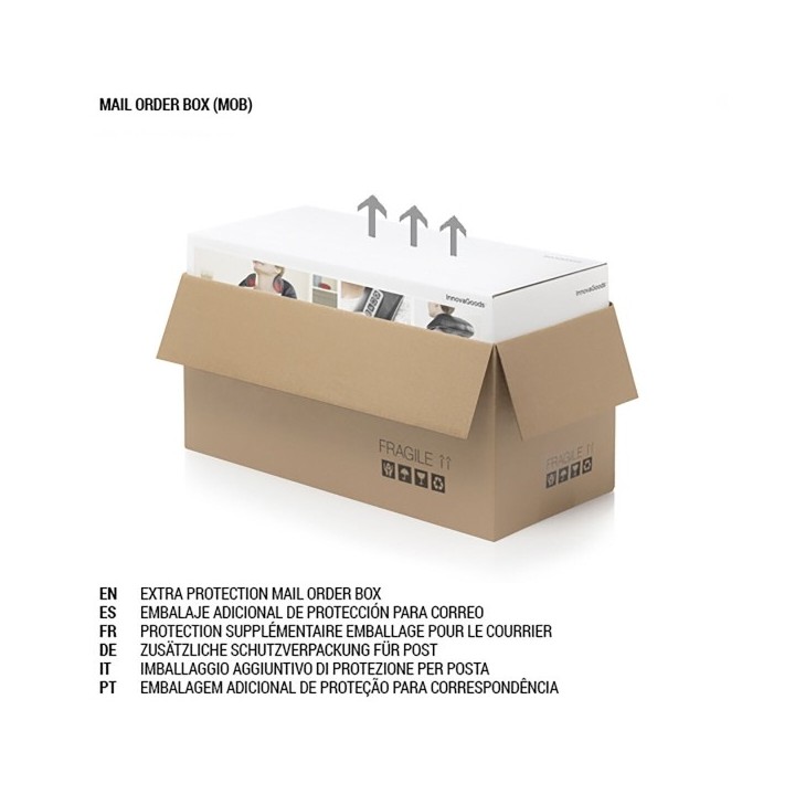 Bureau Portatif avec Plateau de Rangement Larage InnovaGoods