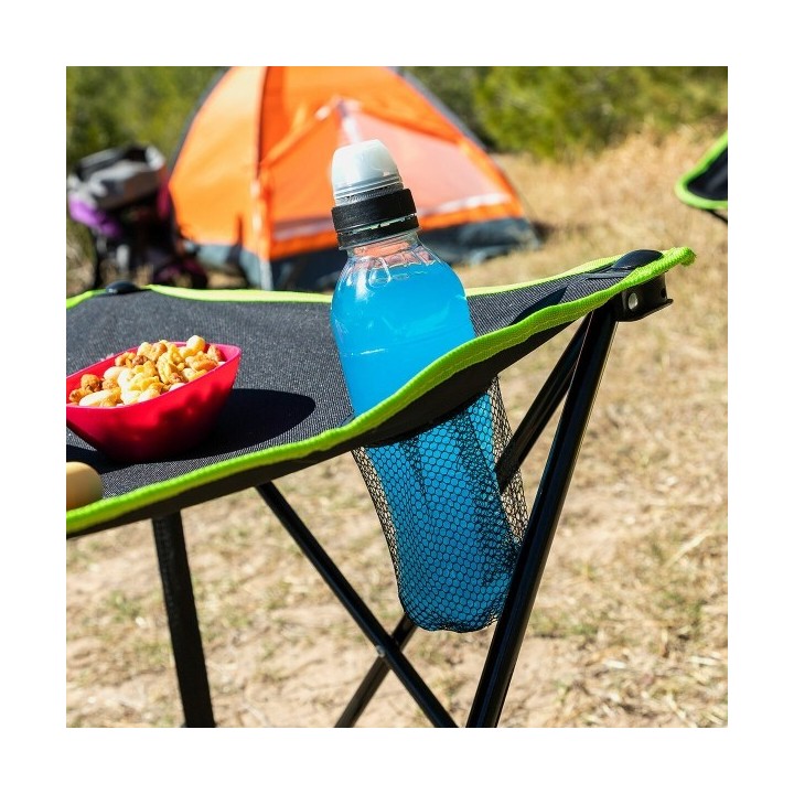 Table de Camping Pliable en Tissu avec Housse Cafolby InnovaGoods