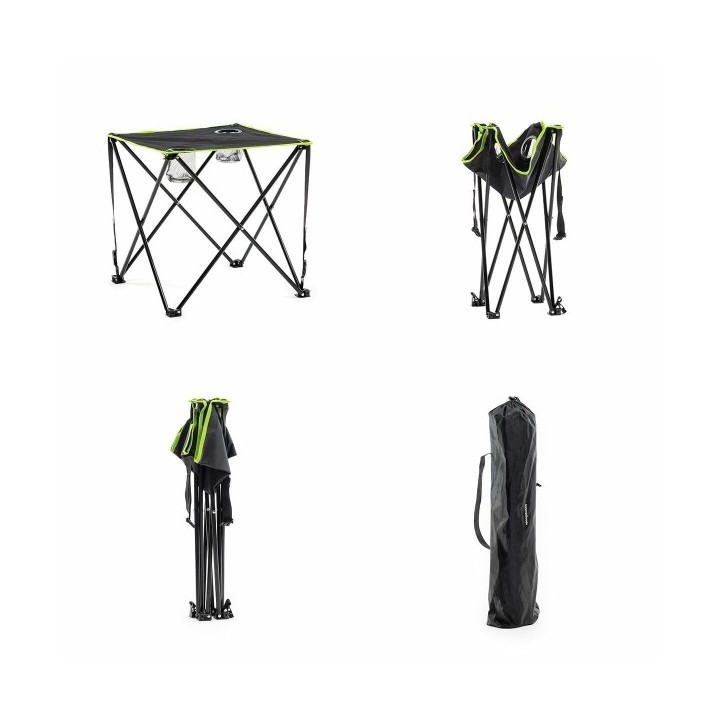 Table de Camping Pliable en Tissu avec Housse Cafolby InnovaGoods
