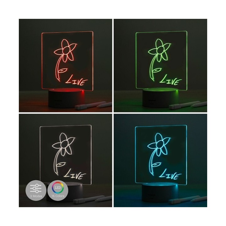 Tableau de Notes et Messages LED Lemo InnovaGoods