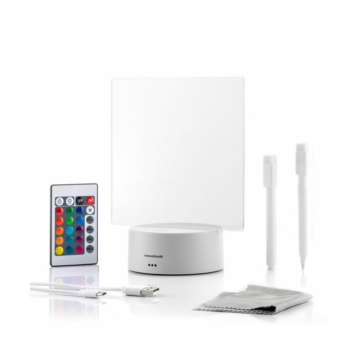 Tableau de Notes et Messages LED Lemo InnovaGoods