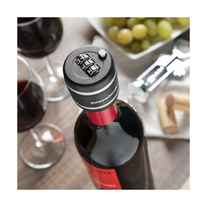Serrure Bouchon pour Bouteilles de Vin Botlock InnovaGoods