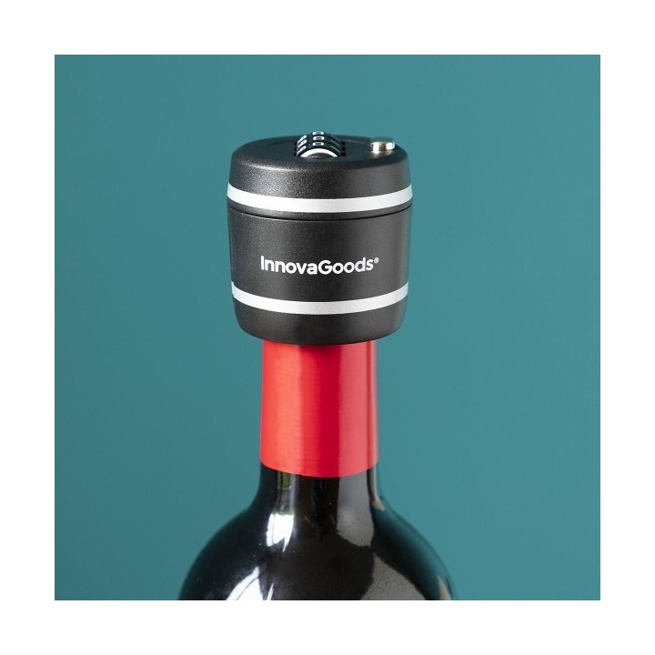 Serrure Bouchon pour Bouteilles de Vin Botlock InnovaGoods