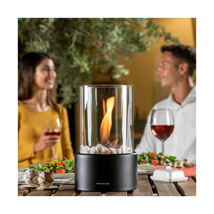 Cheminée de Table Décorative au Bioéthanol Heatfir InnovaGoods
