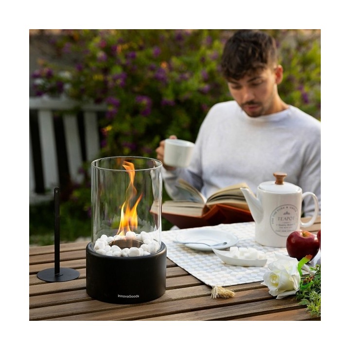 Cheminée de Table Décorative au Bioéthanol Heatfir InnovaGoods
