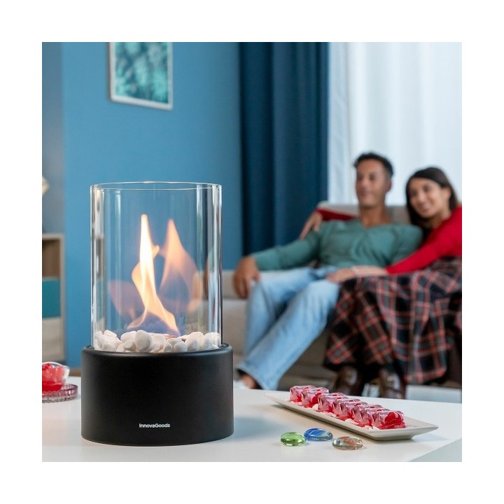 Cheminée de Table Décorative au Bioéthanol Heatfir InnovaGoods