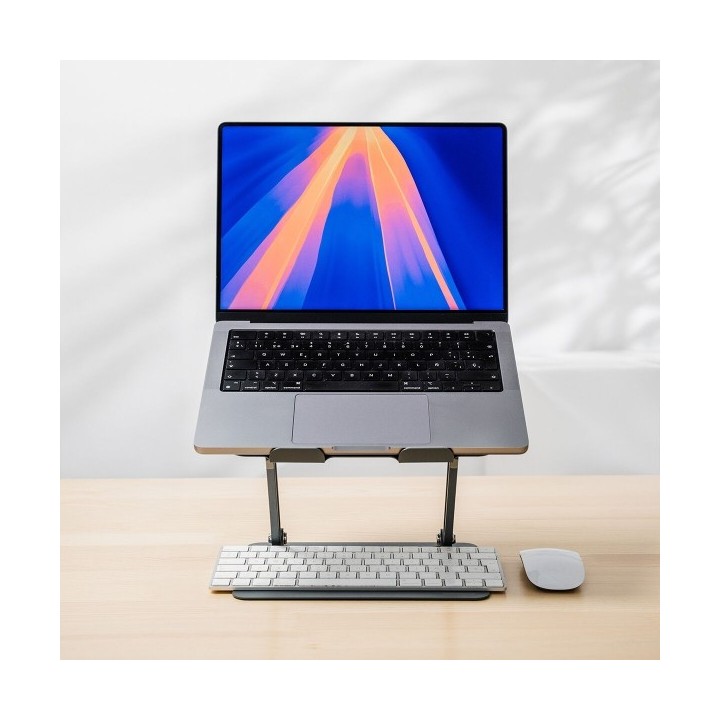 Support Pliable et Réglable pour Portable Lastan InnovaGoods