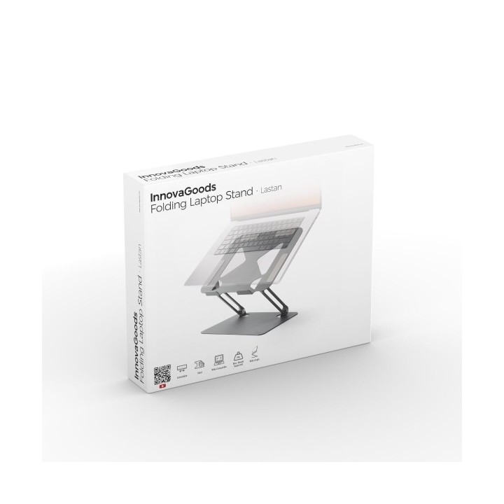 Support Pliable et Réglable pour Portable Lastan InnovaGoods