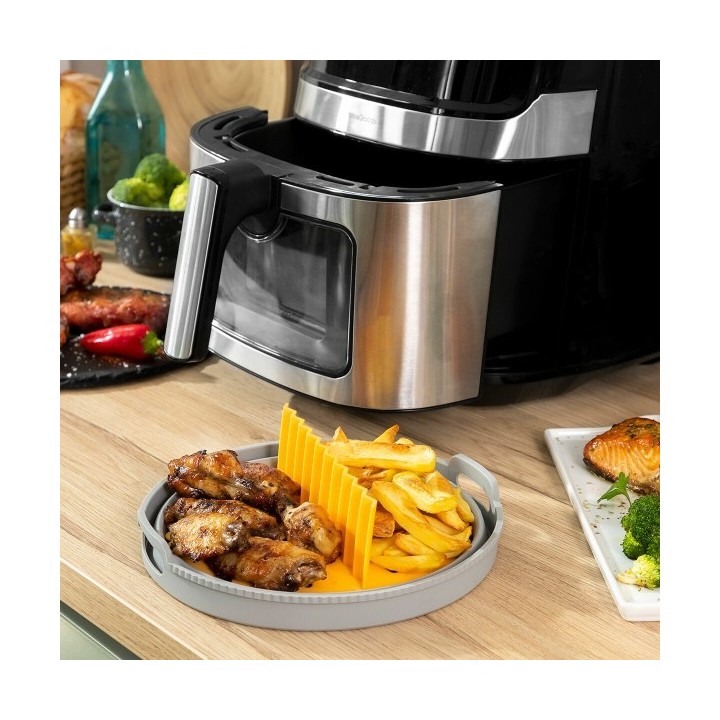 Panier en Silicone Pliable pour Friteuses à Air Fliynner InnovaGoods