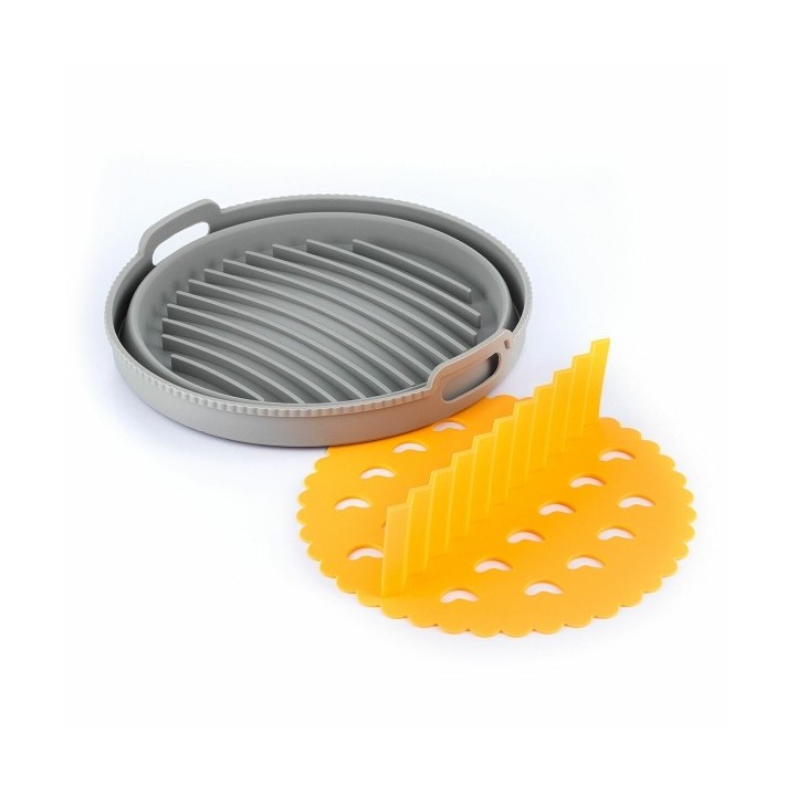 Panier en Silicone Pliable pour Friteuses à Air Fliynner InnovaGoods