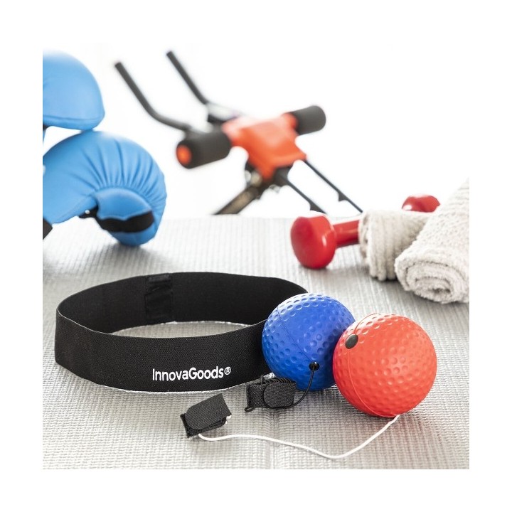 Kit de Balles d’Entraînement et de Réflexe Balxing InnovaGoods
