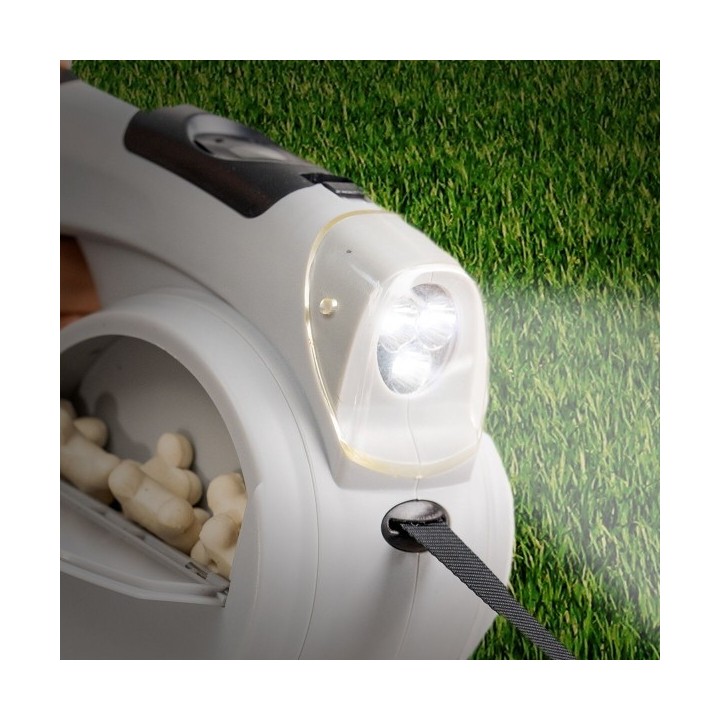 Laisse de chien rétractable 6 en 1 Leashic InnovaGoods