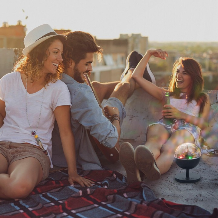 Projecteur LED Rechargeable avec Haut parleur Istarlyt InnovaGoods