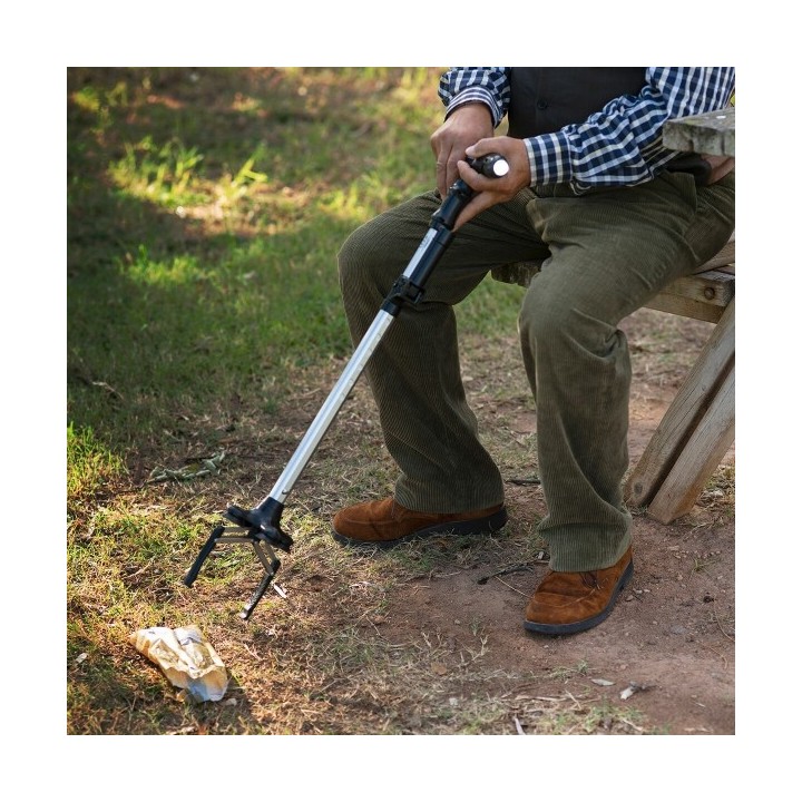 Canne Extensible avec LED, Alarme et Poignée Mécanique Hannde InnovaGoods