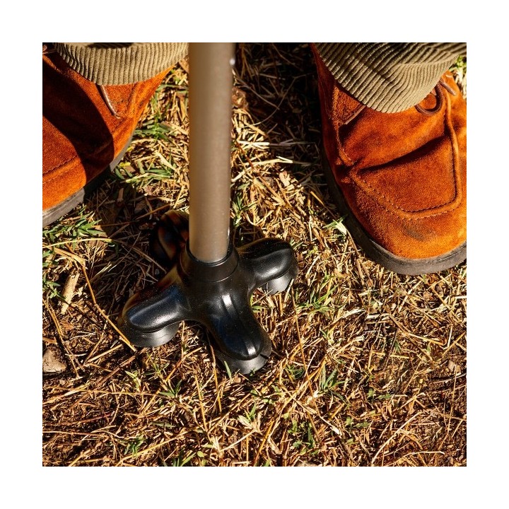 Canne Extensible avec LED, Alarme et Poignée Mécanique Hannde InnovaGoods