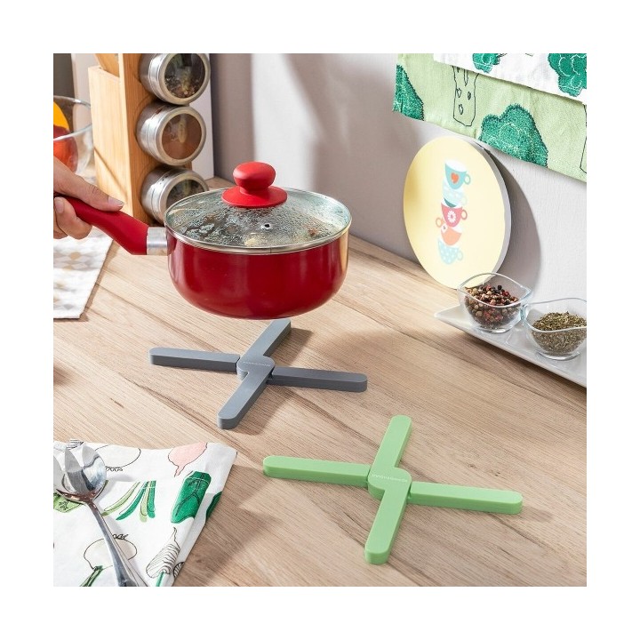 Dessous de plat Individuels Pliables en Silicone Folvet InnovaGoods 2 Unités