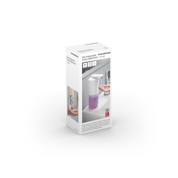 Distributeur Automatique Rechargeable de Savon Liquide Bitesap InnovaGoods
