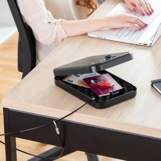 Coffre Fort Portable avec Câble de Sécurité Prisaven InnovaGoods