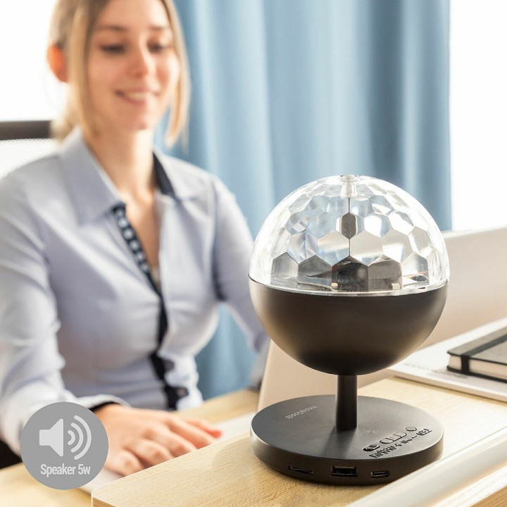 Projecteur LED Rechargeable avec Haut parleur Istarlyt InnovaGoods