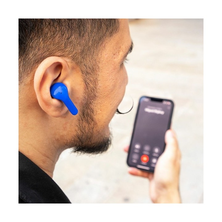 Écouteurs Sans Fil avec Étui de Charge Blue InnovaGoods