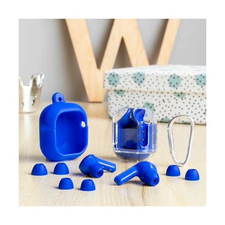 Écouteurs Sans Fil avec Étui de Charge Blue InnovaGoods