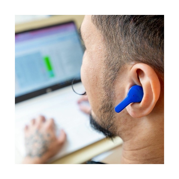 Écouteurs Sans Fil avec Étui de Charge Blue InnovaGoods