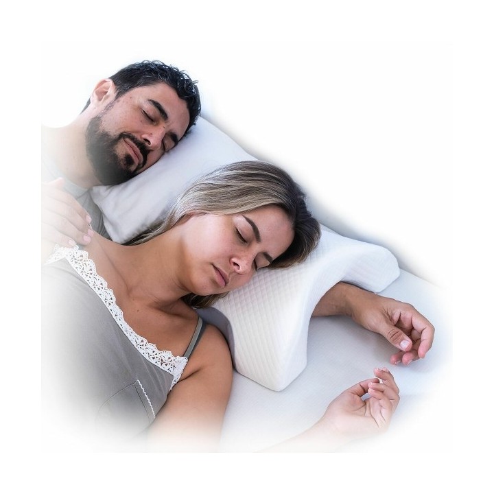 Oreiller Cervical Viscoélastique pour Couple Cozzy InnovaGoods