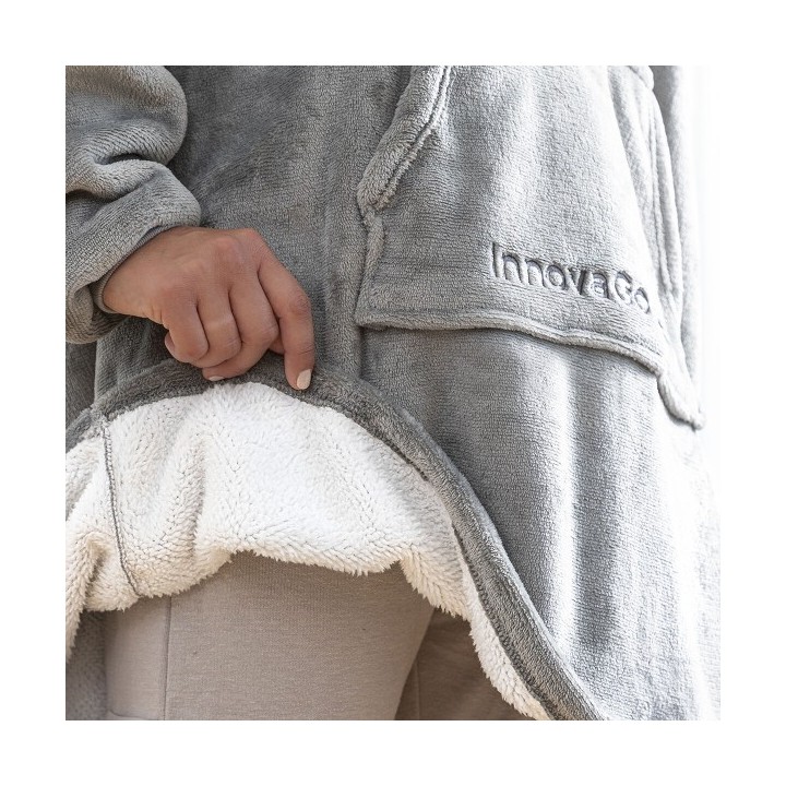 Couverture à Manches Sweat shirt Oversize avec Polaire Swug InnovaGoods