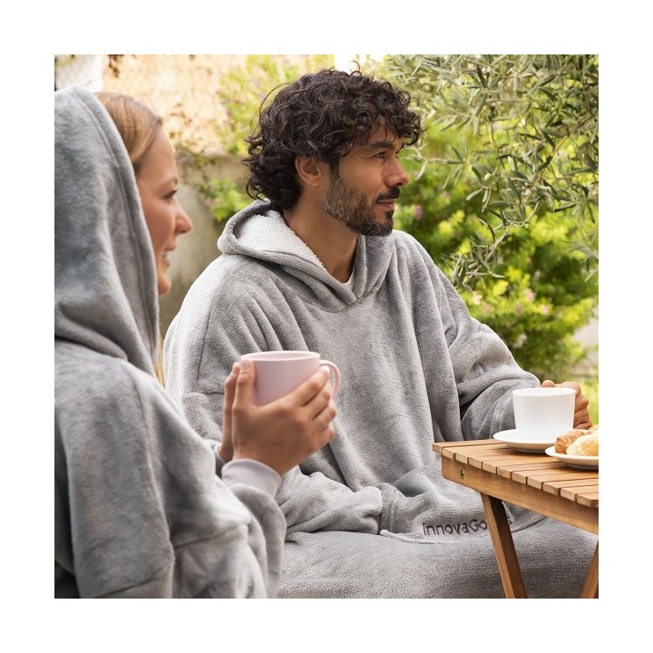 Couverture à Manches Sweat shirt Oversize avec Polaire Swug InnovaGoods