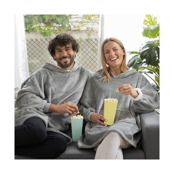 Couverture à Manches Sweat shirt Oversize avec Polaire Swug InnovaGoods