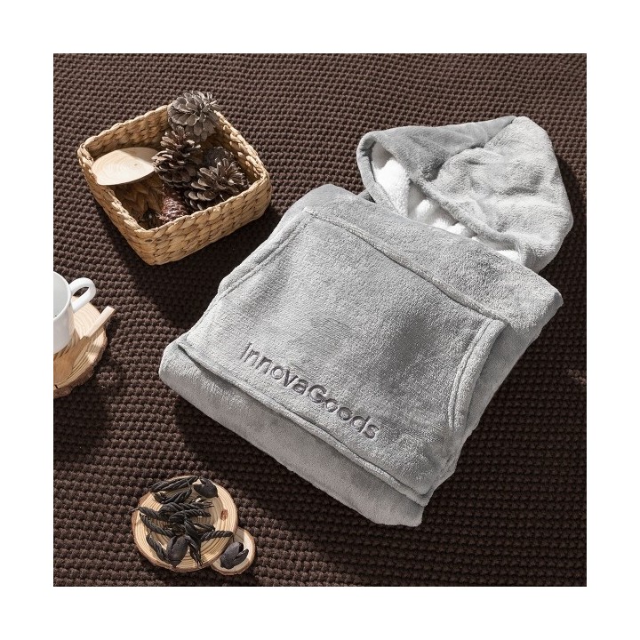 Couverture à Manches Sweat shirt Oversize avec Polaire Swug InnovaGoods