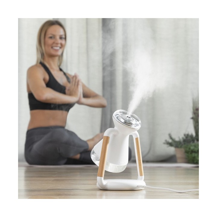 Humidificateur Diffuseur d'Arômes et Chargeur Sans Fil 3 en 1 Misvolt InnovaGoods
