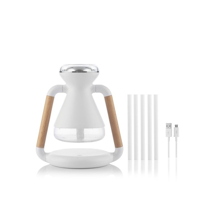 Humidificateur Diffuseur d'Arômes et Chargeur Sans Fil 3 en 1 Misvolt InnovaGoods