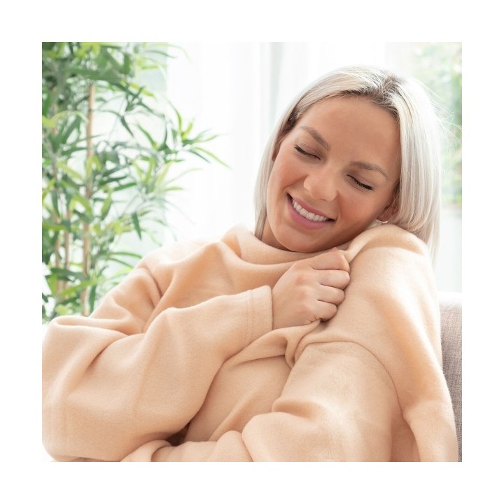 Couverture à Manche Double avec Poche Centrale Doublanket InnovaGoods