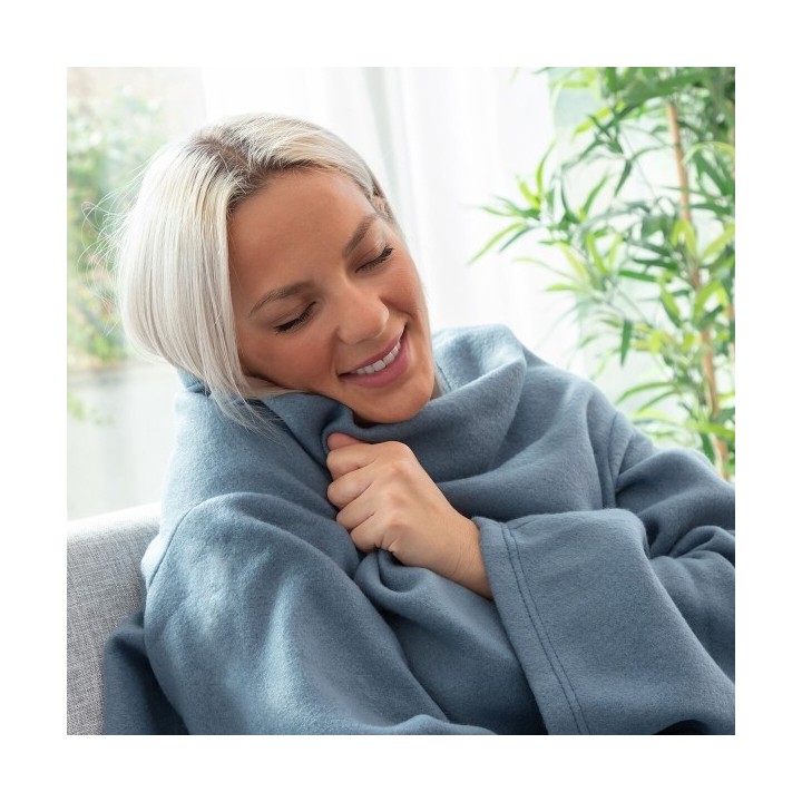 Couverture à Manche Double avec Poche Centrale Doublanket InnovaGoods