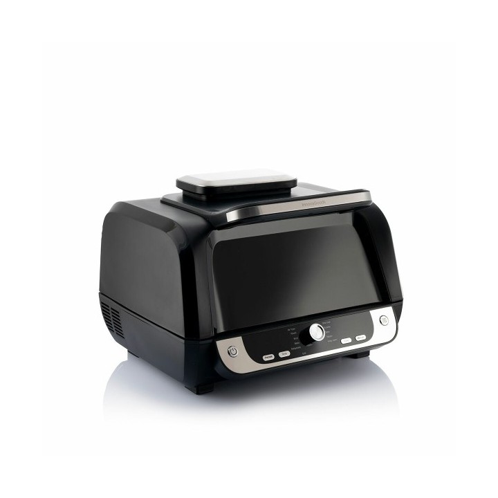 Friteuse à Air avec Gril, Accessoires et Livre de Recettes InnovaGoods Fryinn 12 in 1 6000 Noir Acier 3400 W 6 L