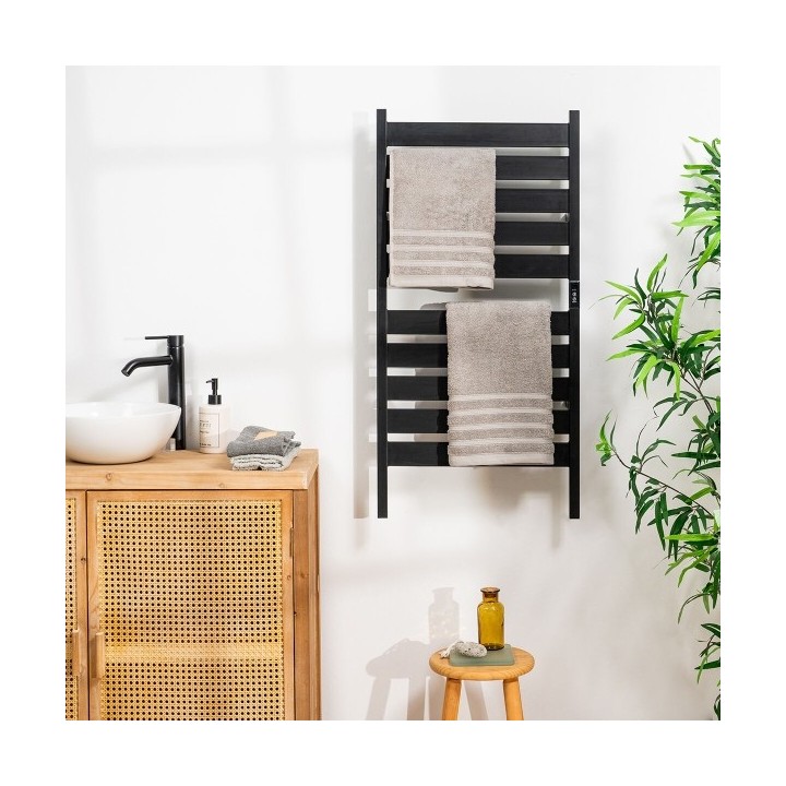 Porte serviettes électrique pour mur ou sol Towarall InnovaGoods 10 Barres