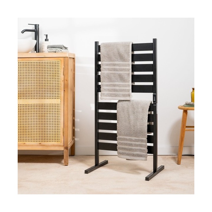 Porte serviettes électrique pour mur ou sol Towarall InnovaGoods 10 Barres