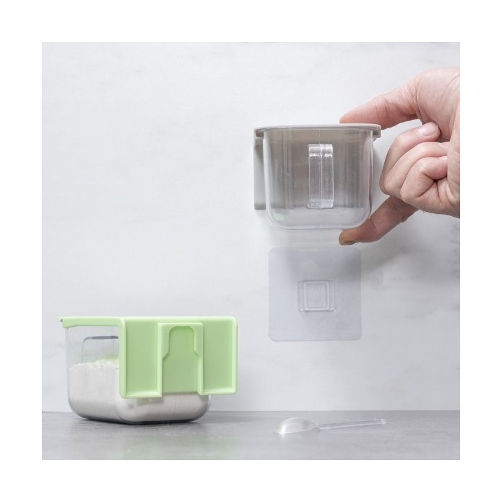 Récipients de Cuisine Adhésifs Amovibles Handstore InnovaGoods Pack de 2 unités