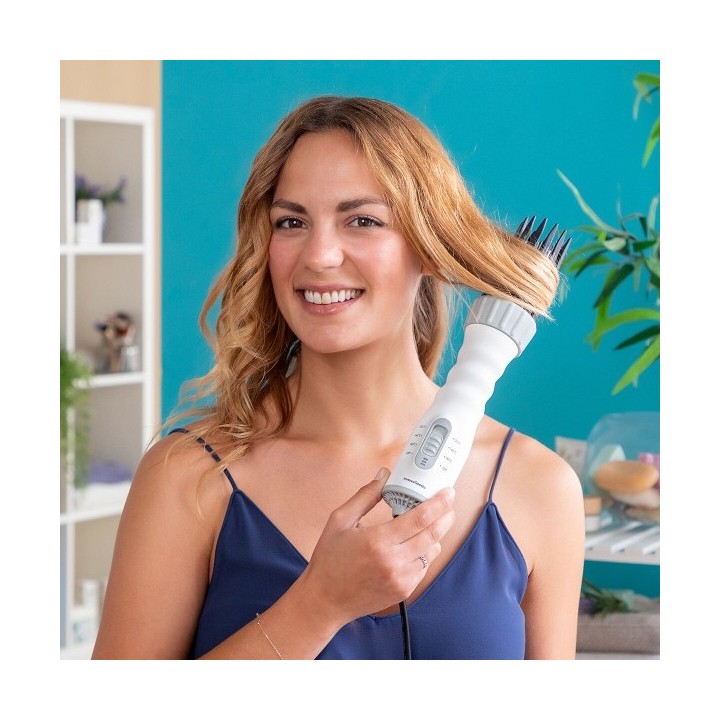 Sèche cheveux, Brosse Soufflante et Boucleur 3 en 1 Dryple InnovaGoods 550 W