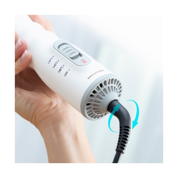 Sèche cheveux, Brosse Soufflante et Boucleur 3 en 1 Dryple InnovaGoods 550 W
