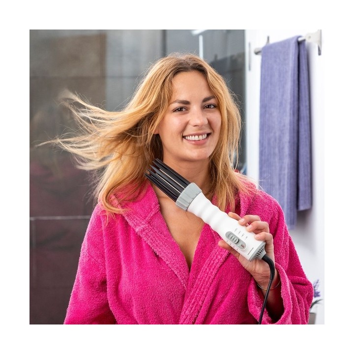 Sèche cheveux, Brosse Soufflante et Boucleur 3 en 1 Dryple InnovaGoods 550 W