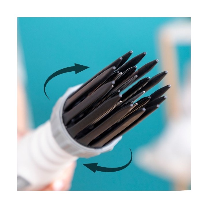 Sèche cheveux, Brosse Soufflante et Boucleur 3 en 1 Dryple InnovaGoods 550 W