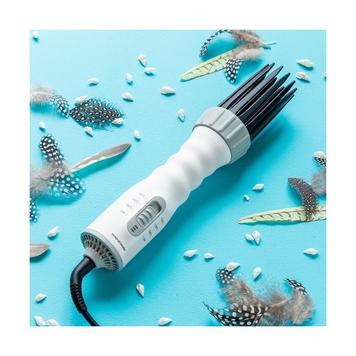 Sèche cheveux, Brosse Soufflante et Boucleur 3 en 1 Dryple InnovaGoods 550 W