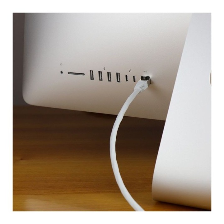 Câble FTP CAT6 RJ45 ethernet EDENWOOD 10Gb/s 4P 10M droit