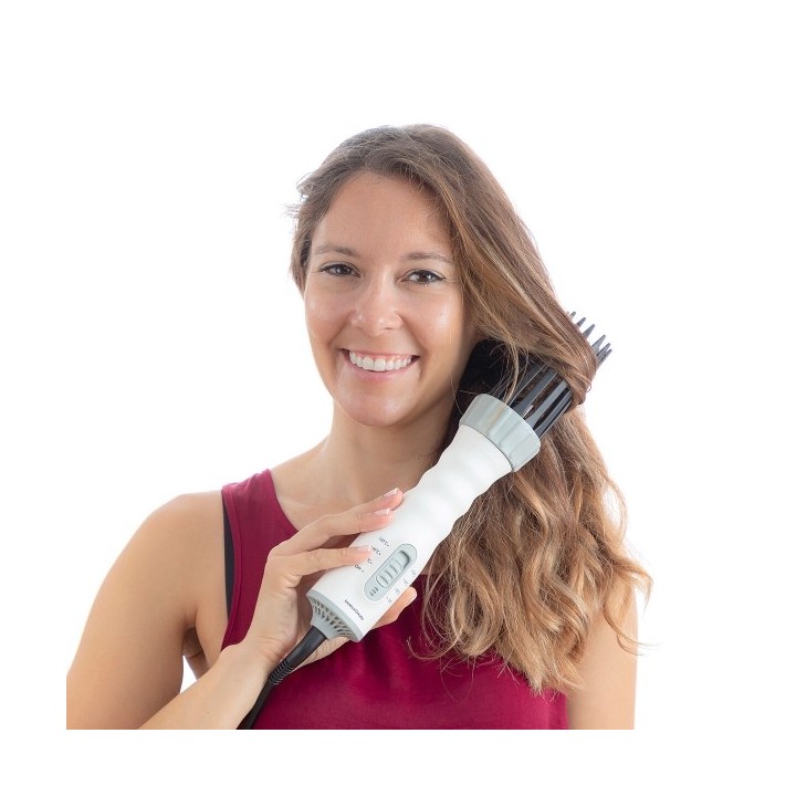 Sèche cheveux, Brosse Soufflante et Boucleur 3 en 1 Dryple InnovaGoods 550 W