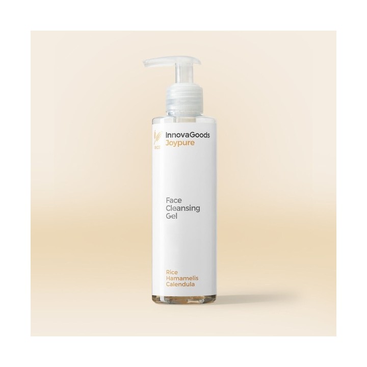 Gel nettoyant visage Rice Joypure InnovaGoods 200 ml