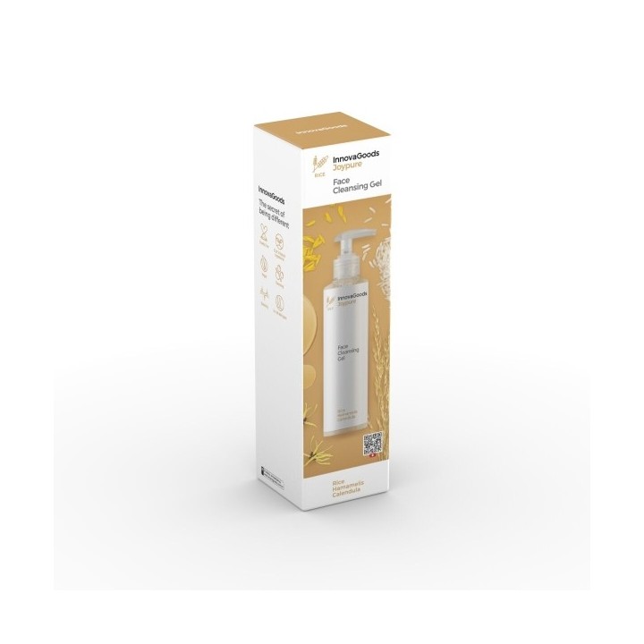 Gel nettoyant visage Rice Joypure InnovaGoods 200 ml